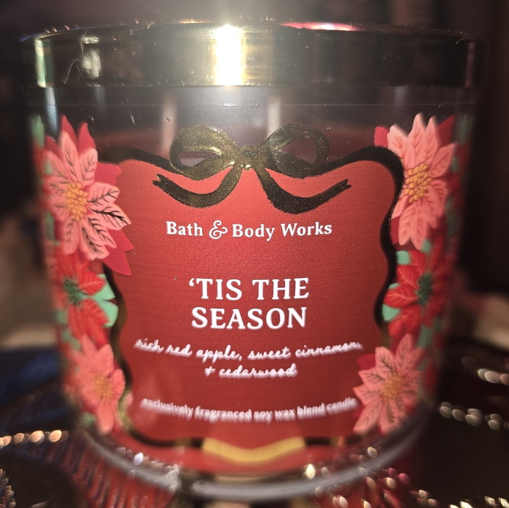 Bath and Body Works Tis The Season 3 Wick Candle